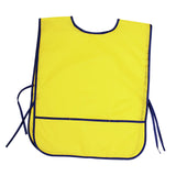 Maxbell Toddlers Weaning Feeding Apron Comfortable Art Apron for Baby Boys Girls Kids Yellow