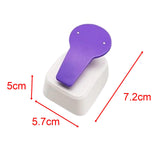Maxbell Circle Paper Punches Journals Kids Tool Crafting Handmade Film Paper Puncher