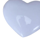 Maxbell 10x Blank Brooch Tray Badge DIY PP Button Maker for Clothes Exhibition Shoes 4.8cm Heart