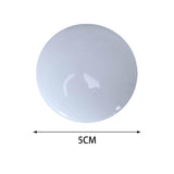 Maxbell 10x Blank Brooch Tray Badge DIY PP Button Maker for Clothes Exhibition Shoes 5cm Round