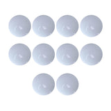 Maxbell 10x Blank Brooch Tray Badge DIY PP Button Maker for Clothes Exhibition Shoes 6cm Round