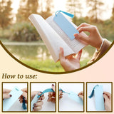 Maxbell 100Pcs Blank Color Bookmarks with Colorful Tassels for Holiday Party Wedding