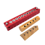 Maxbell Round Tube Drill Guide Practical Convenient Wood Post Drilling Holes