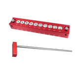 Maxbell Round Tube Drill Guide Practical Convenient Wood Post Drilling Holes