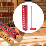 Maxbell Round Tube Drill Guide Practical Convenient Wood Post Drilling Holes