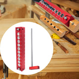 Maxbell Round Tube Drill Guide Practical Convenient Wood Post Drilling Holes