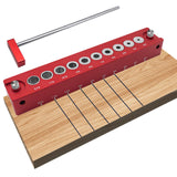 Maxbell Round Tube Drill Guide Practical Convenient Wood Post Drilling Holes