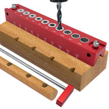 Maxbell Round Tube Drill Guide Practical Convenient Wood Post Drilling Holes