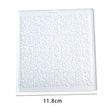 Maxbell Clay Embossing Mold Earrings Making Decorative Template Scrapbooking Stencil