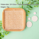 Maxbell Clay Embossing Mold Earrings Making Decorative Template Scrapbooking Stencil