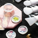 Maxbell Sealing Spoon Cleaning Tools Practical Melting Spoon Cleaner for Spade Shape