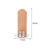 Maxbell 10Pcs Candle Cores Tools Set with Stand for Soy Wax Coconut Wax Wax