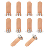 Maxbell 10Pcs Candle Cores Tools Set with Stand for Soy Wax Coconut Wax Wax