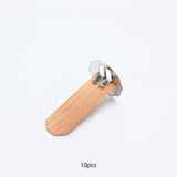 Maxbell 10Pcs Candle Cores Tools Set with Stand for Soy Wax Coconut Wax Wax