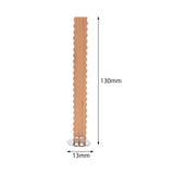 Maxbell 10 Pieces Wooden Candle Wicks Device Replace Smokeless for Candle DIY Making