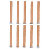 Maxbell 10 Pieces Wooden Candle Wicks Device Replace Smokeless for Candle DIY Making