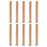 Maxbell 10 Pieces Wooden Candle Wicks Device Replace Smokeless for Candle DIY Making