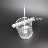 Maxbell 10Pcs Candle Wick Holders DIY Candle Wick Centering Device for Candle Making