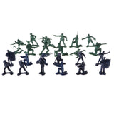 5cm Plastic Army Men Action Figures Soldiers & Police Toy - 24 Pieces - Aladdin Shoppers