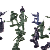 5cm Plastic Army Men Action Figures Soldiers & Police Toy - 24 Pieces - Aladdin Shoppers