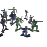 5cm Plastic Army Men Action Figures Soldiers & Police Toy - 24 Pieces - Aladdin Shoppers