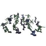 5cm Plastic Army Men Action Figures Soldiers & Police Toy - 24 Pieces - Aladdin Shoppers