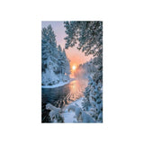 5D Diamond Painting Embroidery Sunset Snow Landscape Cross Stitch Kit Decor - Aladdin Shoppers