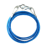 5M 7 Tons Car Tow Cable Towing Strap Rope With Hooks Emergency Heavy Duty - Aladdin Shoppers