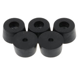 5pcs Round Black Bumpers Pads Rubber Feet, 33x19mm - Aladdin Shoppers