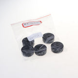 5pcs Round Black Bumpers Pads Rubber Feet, 37x15mm - Aladdin Shoppers