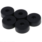 5pcs Round Black Bumpers Pads Rubber Feet, 37x15mm - Aladdin Shoppers