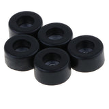 5pcs Round Black Bumpers Pads Rubber Feet, 38x19mm - Aladdin Shoppers