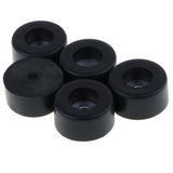 5pcs Round Black Bumpers Pads Rubber Feet, 38x19mm - Aladdin Shoppers