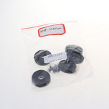 5pcs Round Black Bumpers Pads Rubber Feet, 40x10mm - Aladdin Shoppers