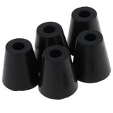 5pcs Round Black Bumpers Pads Rubber Feet, 40x38mm - Aladdin Shoppers