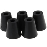 5pcs Round Black Bumpers Pads Rubber Feet, 40x38mm - Aladdin Shoppers