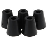 5pcs Round Black Bumpers Pads Rubber Feet, 40x38mm - Aladdin Shoppers