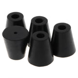 5pcs Round Black Bumpers Pads Rubber Feet, 40x38mm - Aladdin Shoppers