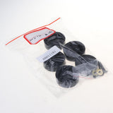 5pcs Round Black Bumpers Pads Rubber Feet, 45x15mm - Aladdin Shoppers