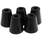 5pcs Round Black Bumpers Pads Rubber Feet, 45x49mm - Aladdin Shoppers