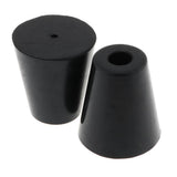 5pcs Round Black Bumpers Pads Rubber Feet, 45x49mm - Aladdin Shoppers