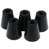5pcs Round Black Bumpers Pads Rubber Feet, 45x49mm - Aladdin Shoppers