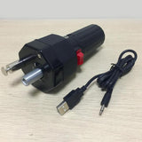 5V Barbecue Rotator Small Motor With USB Wire Grill Oven Motor Black - Aladdin Shoppers