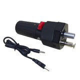 5V Barbecue Rotator Small Motor With USB Wire Grill Oven Motor Black - Aladdin Shoppers