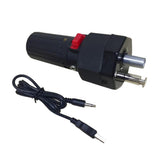 5V Barbecue Rotator Small Motor With USB Wire Grill Oven Motor Black - Aladdin Shoppers