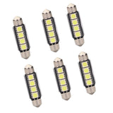 6 Pieces Car Vehicles Interior 41mm Festoon Dome Map Cargo Trunk Lights Blub - Aladdin Shoppers