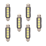 6 Pieces Car Vehicles Interior 41mm Festoon Dome Map Cargo Trunk Lights Blub - Aladdin Shoppers