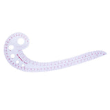 6 Pieces Multi-Style Design Drawings Straight and Curve Ruler Set for Clothes Design Accessories - Aladdin Shoppers