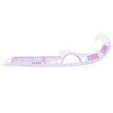 6 Pieces Multi-Style Design Drawings Straight and Curve Ruler Set for Clothes Design Accessories - Aladdin Shoppers