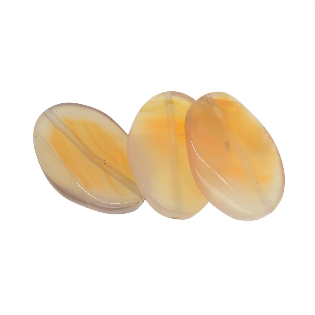 6 Pieces Natural Red Agate Oval Crystal Slice Stone Quartz Pendant Gemstone Charms for Jewelry Making Necklace Gift Home Decor, 1.5mm Drilled Hole - Aladdin Shoppers